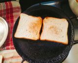 A picture of step 1 of Cottage cheese toast (Tomato Basil cottage cheese Toast).