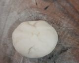 A picture of step 7 of Koraishutir kochuri/ Hare Matar ki Kachori.
