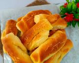 Foto langkah ke 6 dari resep Roti Keset Isian Keju Susu #Lembut #.