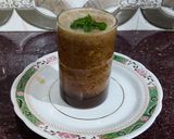 A picture of step 2 of Muskmelon juice.