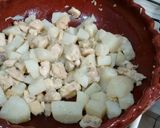 Foto del paso 6 de la receta: Papas a la chile creme con pollo 😘