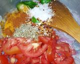 A picture of step 6 of Bhindi Bhujia.