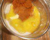 A picture of step 2 of Pumpkin pie bars Gluten-free.