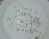 A picture of step 3 of Zeeray Wala raita.