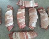 Pigs in blankets with fried polenta recipe step 1 photo