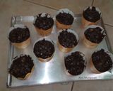 Foto langkah ke 5 dari resep Muffin Pisang Coklat.