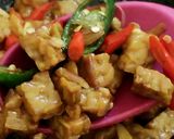 Foto langkah ke 6 dari resep Tumis Tempe Trio Cabe.