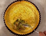 A picture of step 11 of Leek and Salmon Quiche.