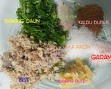 Foto langkah ke 1 dari resep Otak otak goreng tanpa ikan...kenyal,,gurih kriuk kresss kresss..☺.