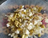 Foto del paso 7 de la receta Tomate relleno de ensalada de arroz y bacalao