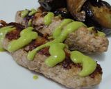 Foto del paso 9 de la receta: Pinchos de pollo con berenjenas salteadas teriyaki🍗🥙🧆