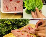 รูปขั้นตอนการทำที่ 2 ของ ใบชะพลูห่อแหนมหมูย่าง เมนูผักปลูกด้วยน้ำระบบ Aquaponics แซ่บ สะเด็ด!!!