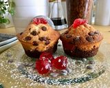 Foto langkah ke 4 dari resep Vanilla dan Choco Muffin (reBake-Bunda Ei).
