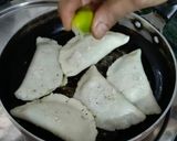 A picture of step 9 of Namkeen Ghujia for vrat.