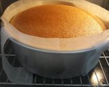 Foto langkah ke 9 dari resep Baked Japanese Cream Cheese Cake.