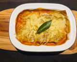 A picture of step 6 of Homemade Vegan lasagne.
