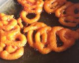 A picture of step 2 of Jaleebi.