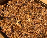 A picture of step 8 of Vegan Banana Granola.