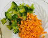 Foto langkah ke 1 dari resep Nasi Goreng Brotel (brokoli dan wortel).