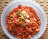Foto langkah ke 5 dari resep Nasi goreng merah.