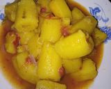 A picture of step 4 of Matoke.