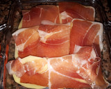 Foto del paso 7 de la receta: Tarta de calabacín, con jamón serrano y queso