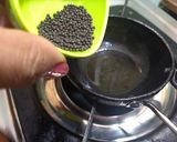 A picture of step 14 of Banana Spinach sambhar.