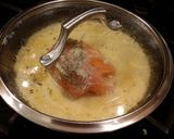A picture of step 14 of Salmon Fillets Cordon Bleu In a Lemon/ Lime Butter Sauce.