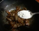 A picture of step 3 of Lamb liver.