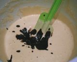 Foto langkah ke 4 dari resep Cake Kukus Lapis Coklat Keju.