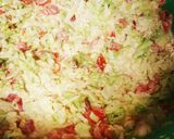 A picture of step 4 of My BCT coleslaw recipe.