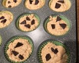 Zabpelybes muffin banánnal és mogyoróvajjal 🍌🥜🧁 recept fázis 3 fotója