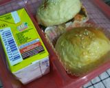 Foto langkah ke 8 dari resep Roti gandum (bun hamburger dan isi coklat)co.