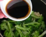A picture of step 3 of Broccoli in Garlic Oil.