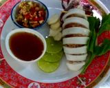 รูปขั้นตอนการทำที่ 5 ของ ปลาหมึกยัดไส้หมูสับนึ่งมะนาว