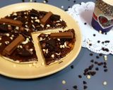 A picture of step 9 of Chocolate Pizza.
