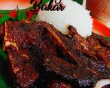 Gambar langkah 8 resipi Kambing bakar.