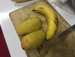 สมูทตี้มะม่วงกล้วยหอม (เจ) วิธีทำสูตร 2 รูป