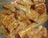 A picture of step 2 of Restaurant Style Goat Curry.