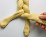 鑄鐵平底鍋猶太哈拉辮子麵包 Challah Bread的食譜步驟11照片