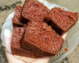 Foto langkah ke 8 dari resep Bolu Karamel / Sarang Semut (Tanpa Mixer).
