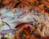 Foto del paso 5 de la receta: Pan Focaccia Genovesa con Cebolla, Nuez y Queso de Cabra