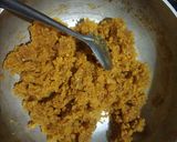 A picture of step 1 of Moong dal puranpoli.