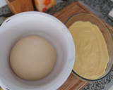 Foto del paso 1 de la receta: Coca de Sant Joan v2 2023 (crema pastelera al horno)