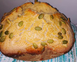 Foto del paso 2 de la receta: Pan con pipas de calabaza (panificadora Moulinex Pain Doré)