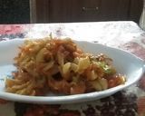 A picture of step 3 of Masala Macaroni.