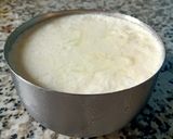 A picture of step 3 of Dahi Vada.