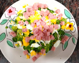 Foto del paso 2 de la receta: Ensalada de brócoli, jamón York y queso