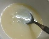 A picture of step 2 of Eggless muffin.