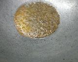 A picture of step 2 of Kacchori ki aloo.